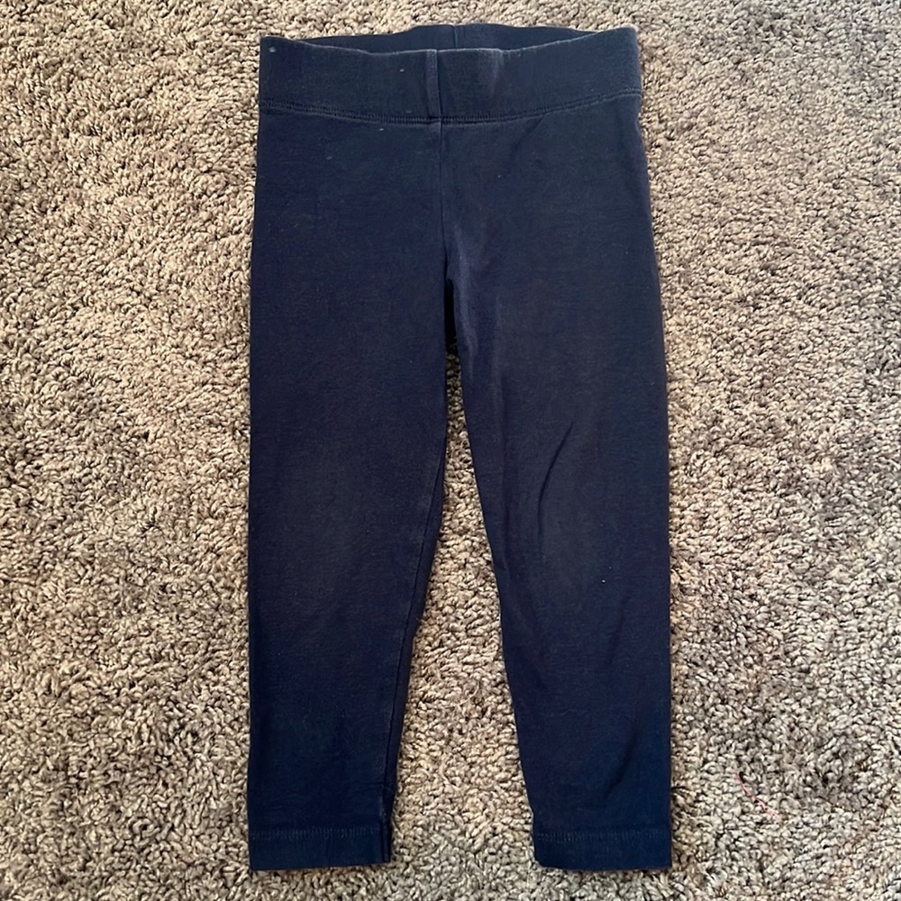 Mini Boden Navy Leggings